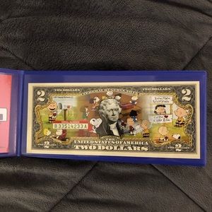 Snoopy $2 Bill 💵